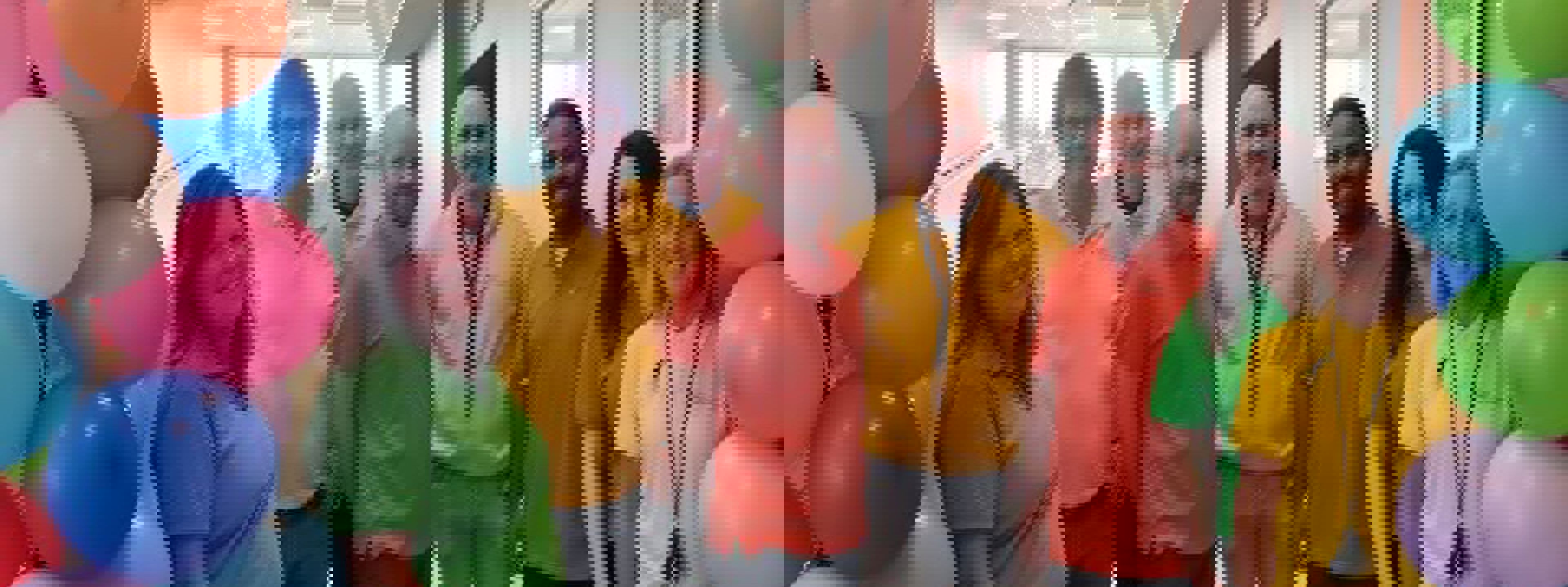 Lærere på første skoledag. Foto